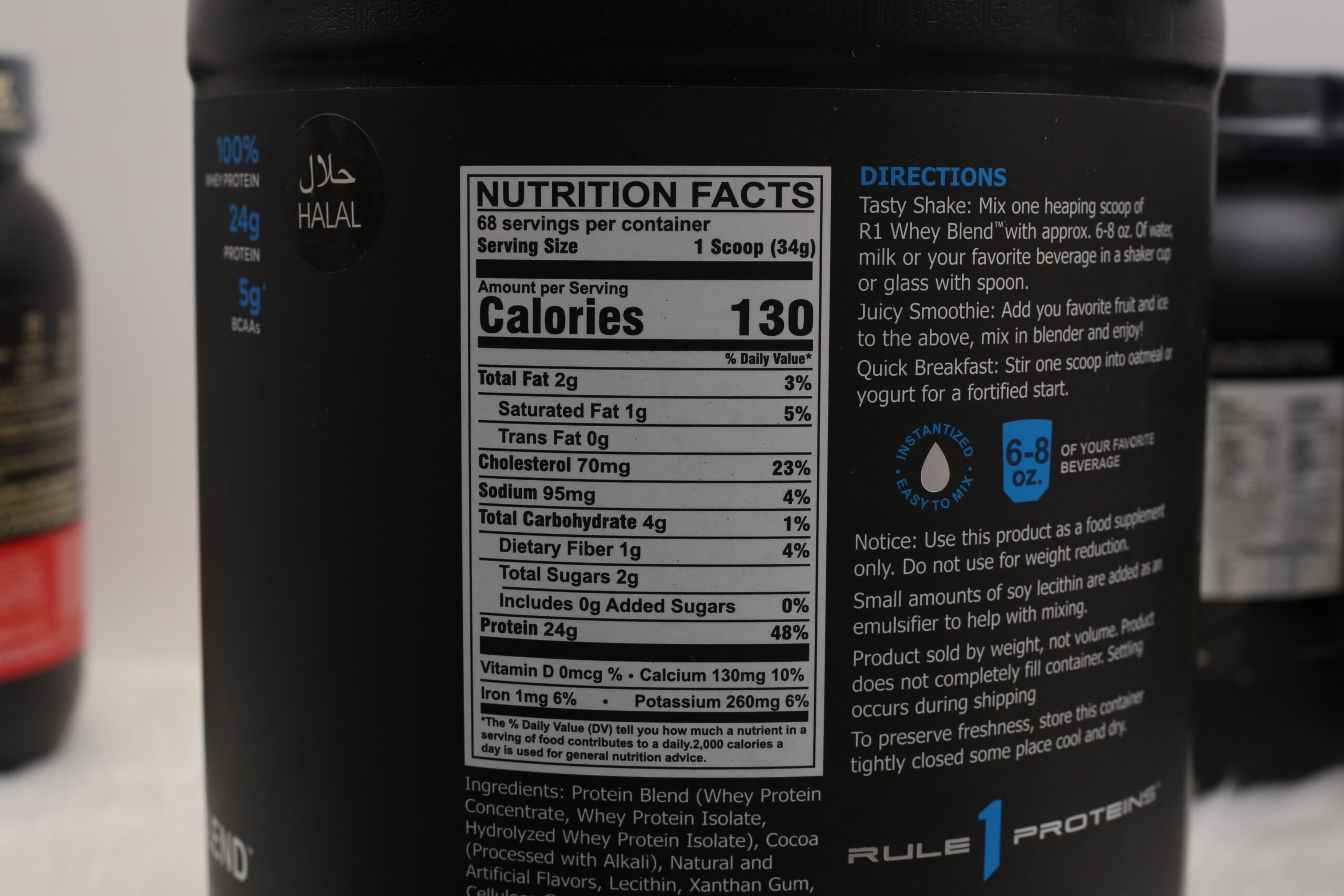 Rule 1(Whey Protein) 5lbs - Image 2